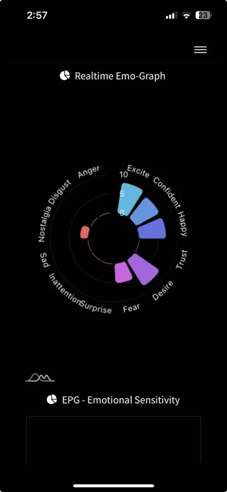 Realtime Emo-Graph on iPhone